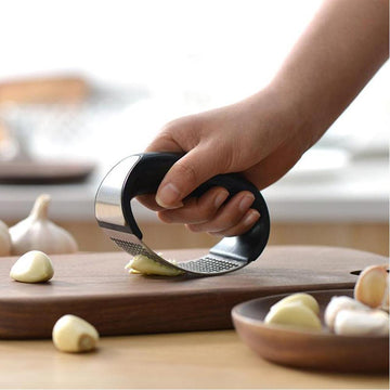 Stainless Steel Manual Garlic Presser Mincer Chopping