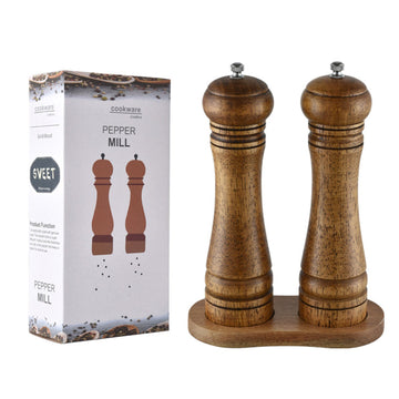 Wooden Adjustable Peppermill Grinder