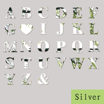 Silver Wall Sticker Decoration Mirror