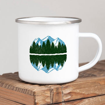 Wanderlust Camping Mug