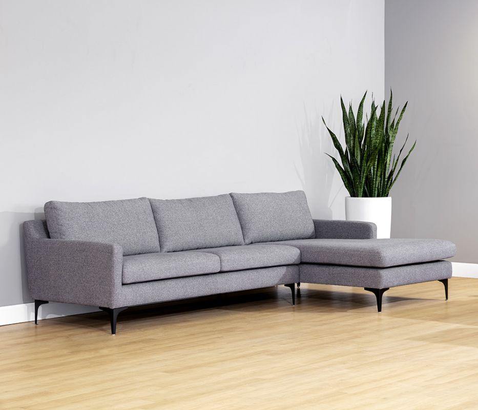 Buy Andie Sofa Chaise - Davis Dark Grey for Ultimate Comfort | Gibonae