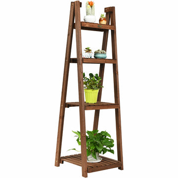 Wooden Folding Plant/Display Stand