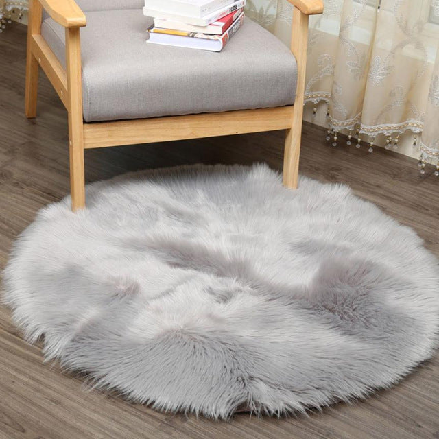 Soft Artificial Sheepskin Rug