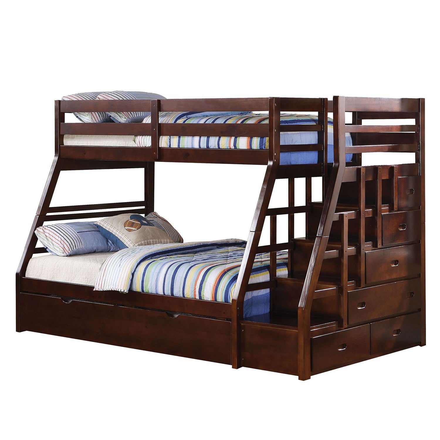 kids bunk beds with storage