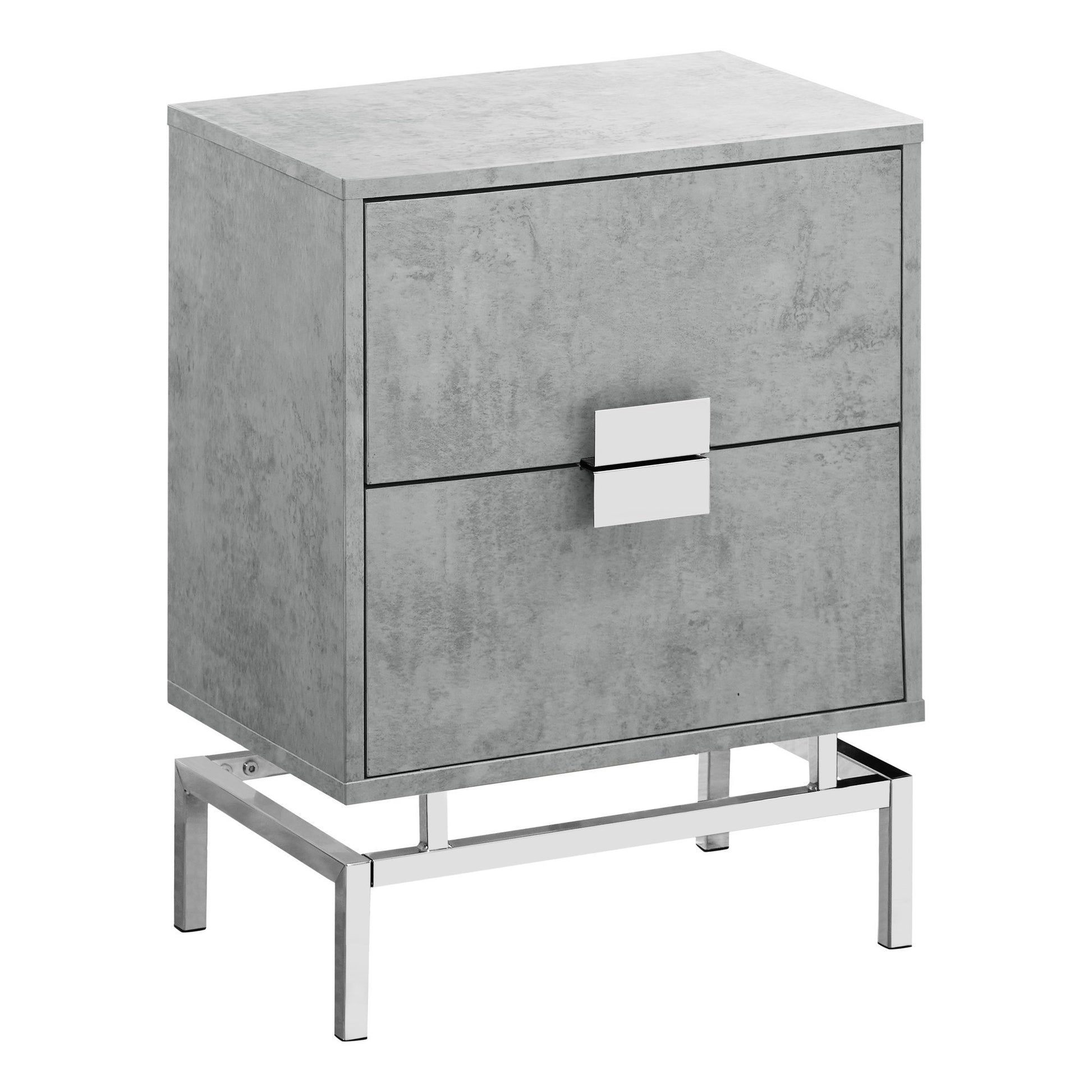 metal nightstand bedside table