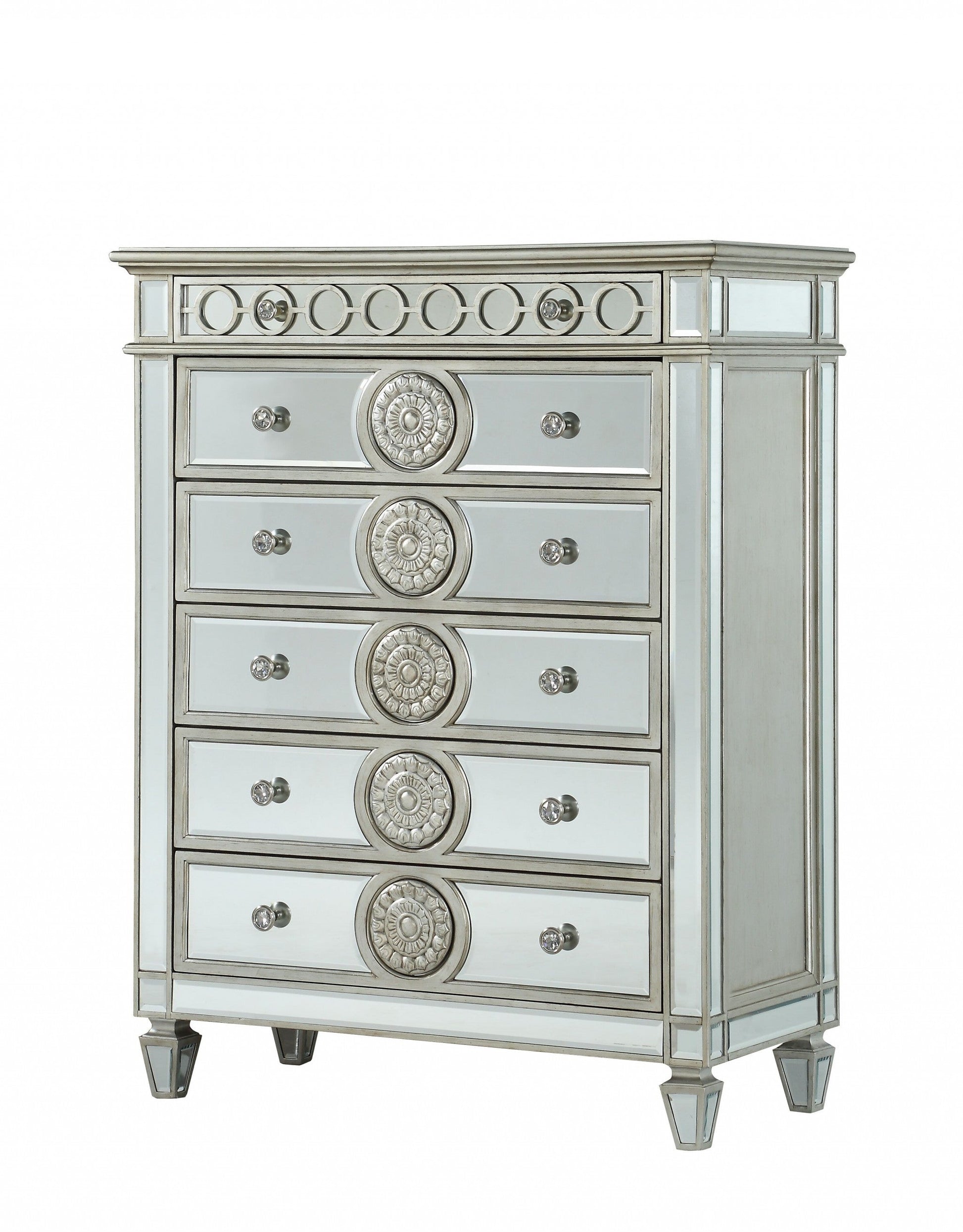 mirrored chest of drawers