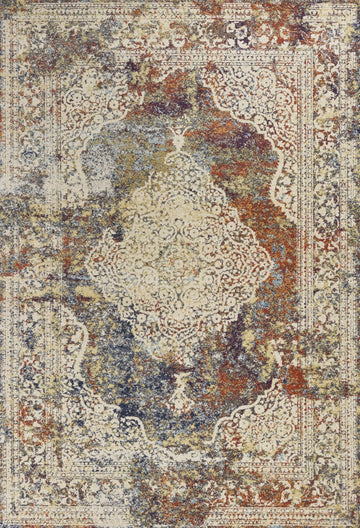 9inches x 13inches  Polypropylene Multi Area Rug