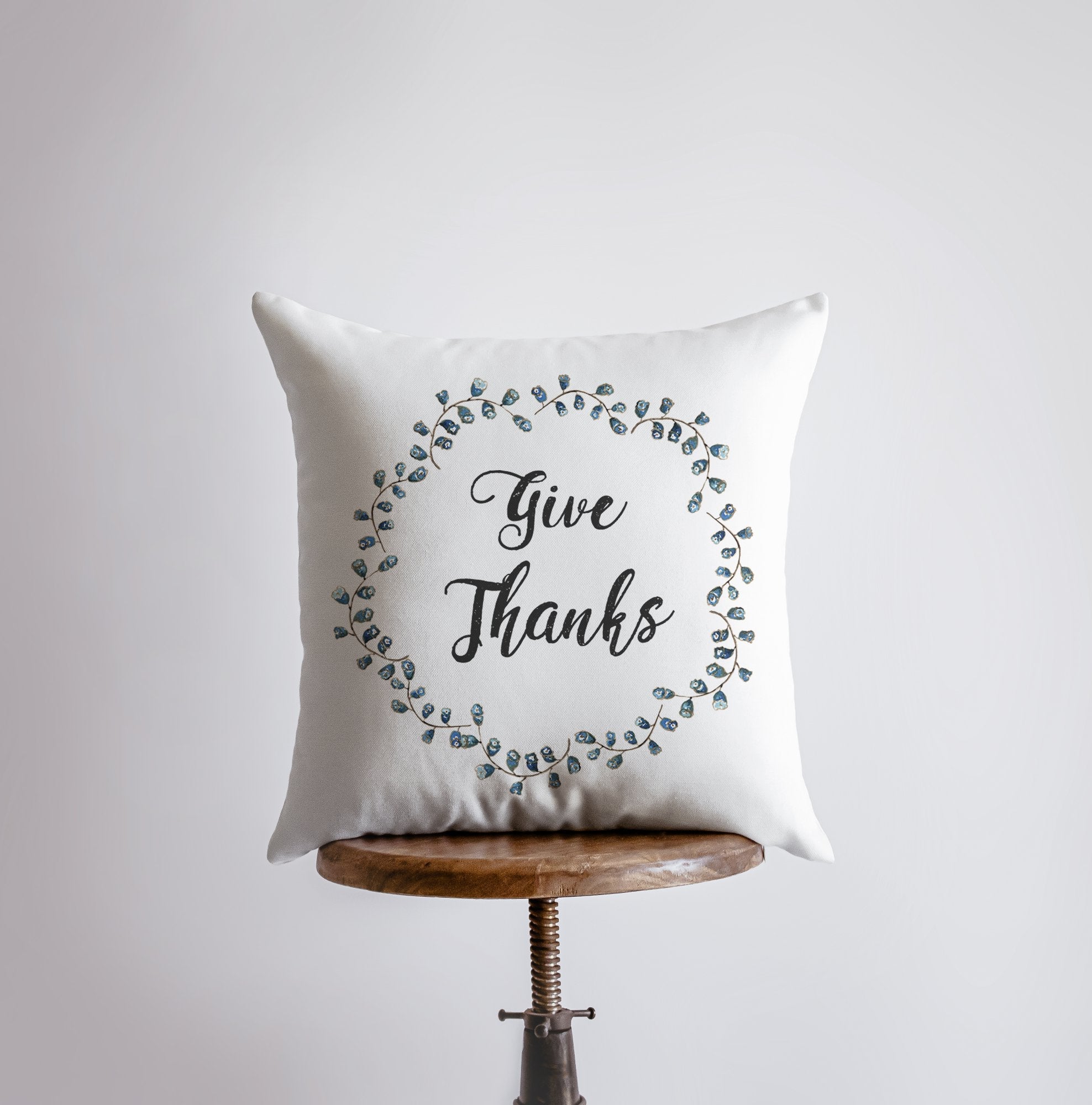 Give Thanks Pillow Cover