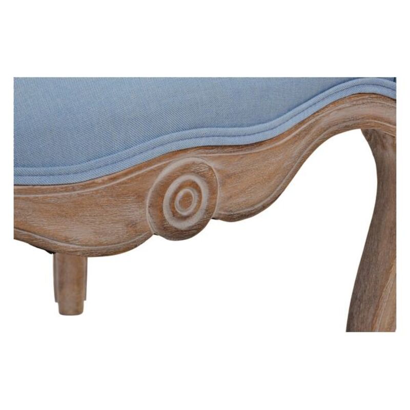 Buy Armchair DKD Home Decor in Blue Polyester Wood for Stylish Comfort | Gibonae