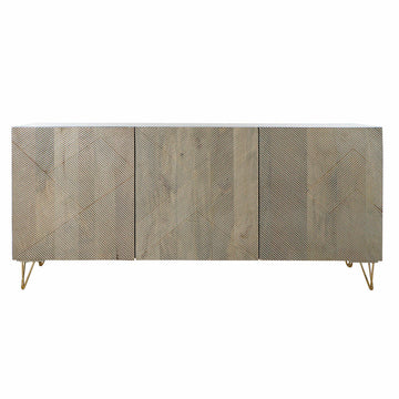 Home Decor Metal Mango wood Sideboard