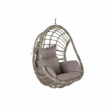 Hanging garden armchair DKD Home Decor Grey synthetic