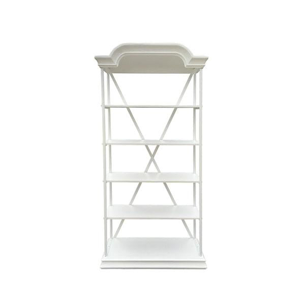 Bakers Stand White Reclaimed Timber
