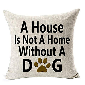 Best Dog Lover Gifts Cotton Linen Throw Pillow Cover