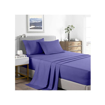 Bamboo Cooling Soft Royal Blue Bedding Set