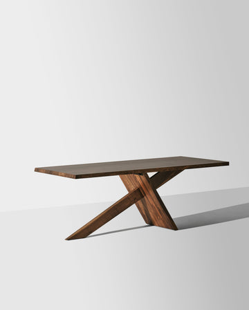 Samurai Dining Table-Walnut 92.3