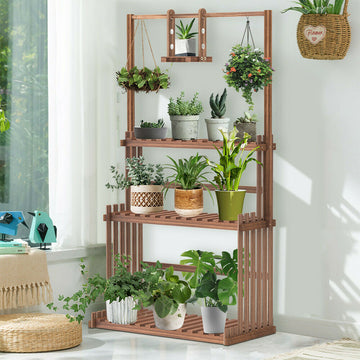 Wooden Plant Home Decor Stand