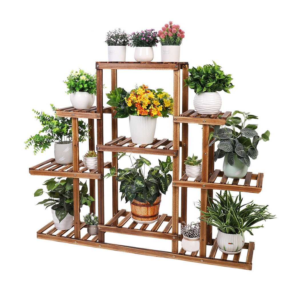 Indoor Wooden Plant Home Decor Stand