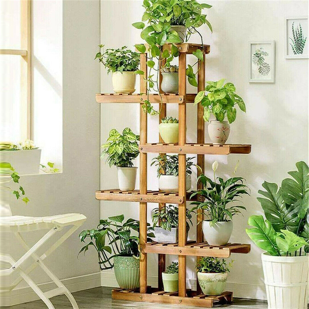 Home Decor Indoor Wooden Plant Stand