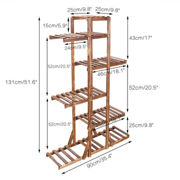 Home Decor Indoor Wooden Plant Stand