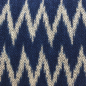 Indigo Chevron Pillow Cover