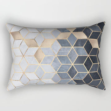 Cubic Rectangle Pillow