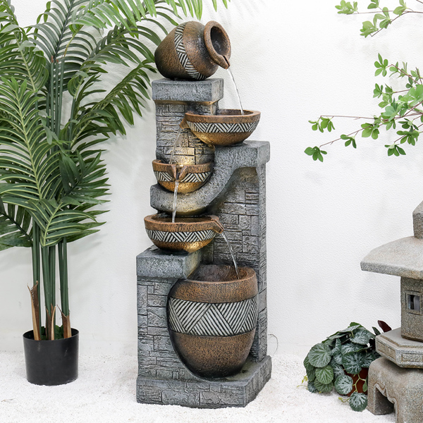 Water Fountain for Home Garden Decor