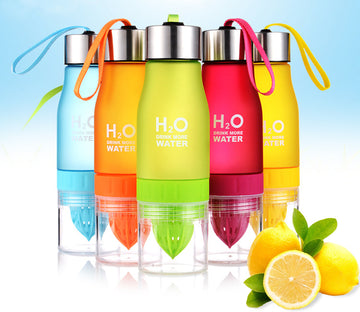 Water Bottle H2O Fruit Infuser Drink Outdoor Sport