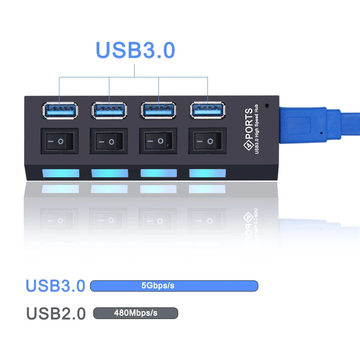 USB Hub 3.0 Multiple Expander