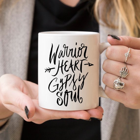 Wanderlust Gypsy Soul Coffee Mug Travel Gifts