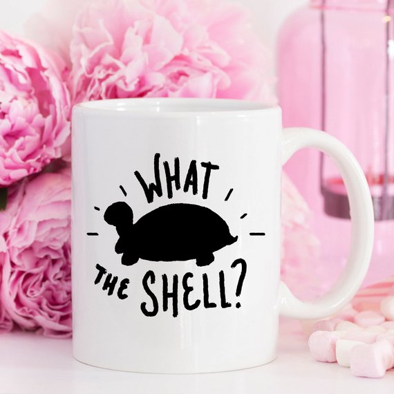 What The Shell Coffee Mug