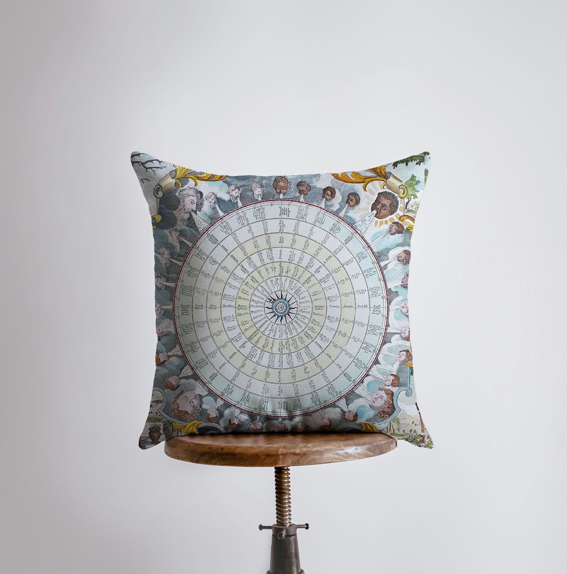 The Circle Constellation Throw Pillow