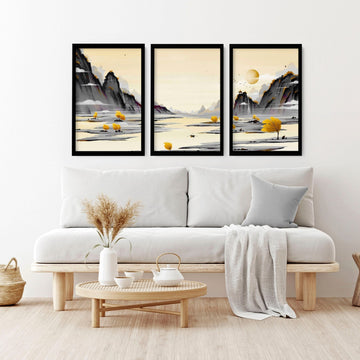 Japanese Landscape wall art Painting