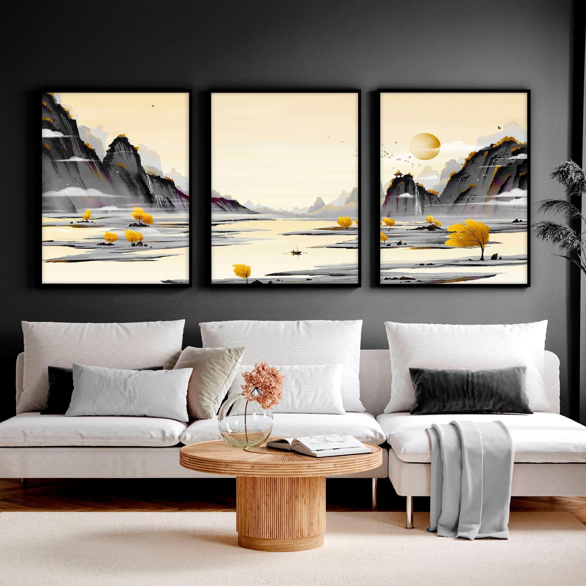 Japanese Landscape wall art Painting