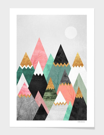 Pretty Mountains Frame