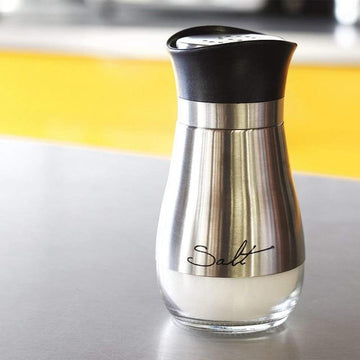 Stainless Steel Salt and Pepper Shakers