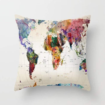 Map Pillow