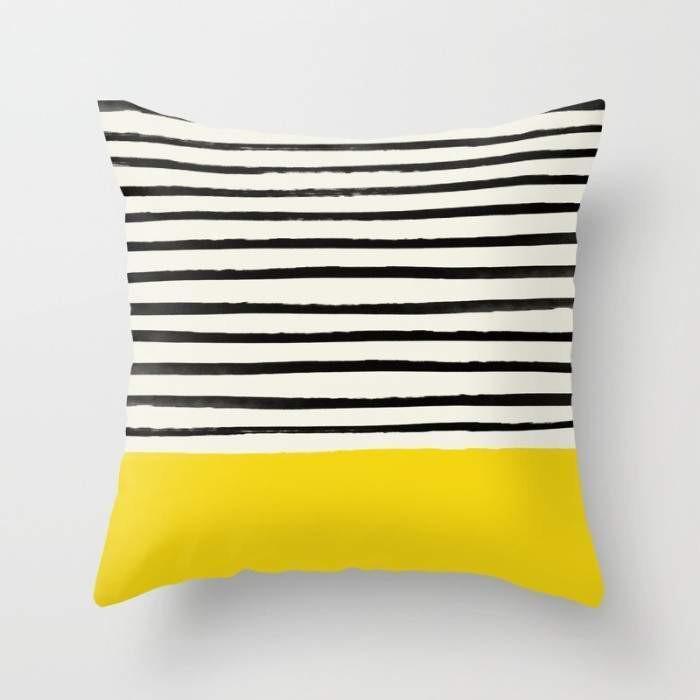 Sunshine Stripes Cushion/Pillow